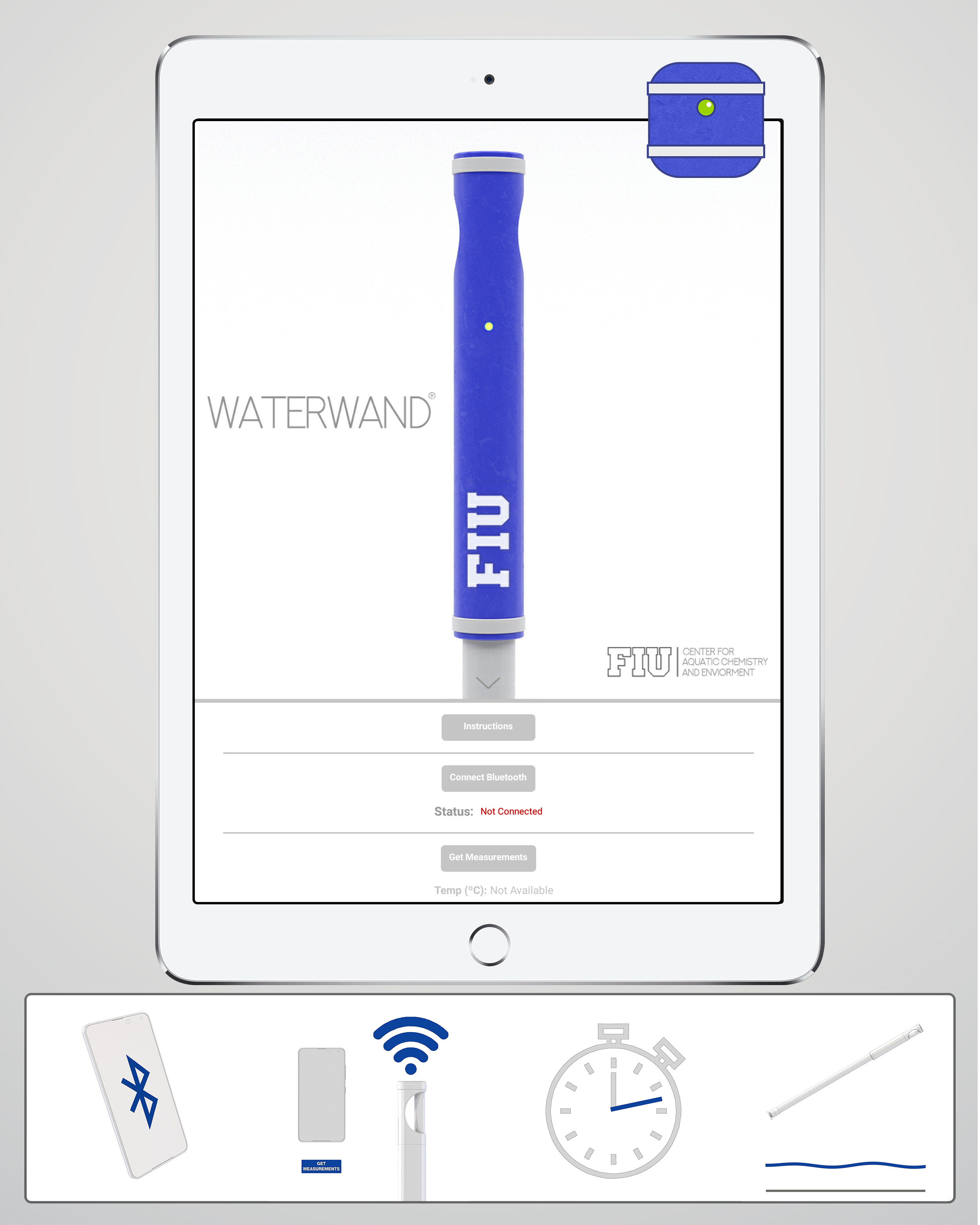 The Water Wand project by worp.